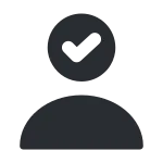 User Tick SVG Icon